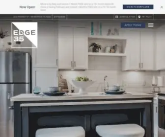 Edge35.com(Edge 35 Apartments Fountain Square) Screenshot