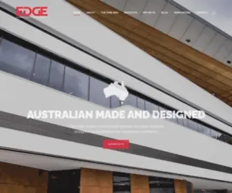 Edgearchitectural.com.au(EDGE Architectural Glazing Systems) Screenshot