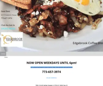 Edgebrookcoffeeshop.com(Edgebrookcoffeeshop) Screenshot