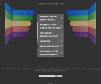 Edgecastgaming.com(Edgecastgaming) Screenshot