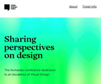 Edgedesigntalks.com(Edge Design Talks) Screenshot
