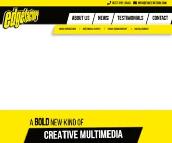 Edgefactory.com(Virtual Experiences and Award Winning Creative Production) Screenshot