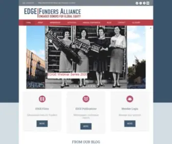 Edgefunders.org(EDGE Funders) Screenshot