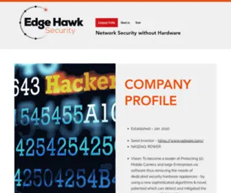 Edgehawk-Security.net(Company Profile) Screenshot