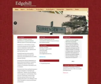 Edgehillrecovery.org(Edgehill Recovery Retreat) Screenshot