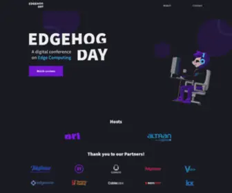 Edgehogday.com(Edgehog Day) Screenshot