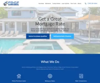 Edgehomefinance.com(Edina Mortgage Broker) Screenshot