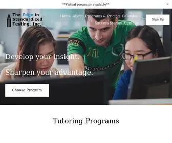 Edgeintesting.com(SAT & ACT Prep Classes) Screenshot