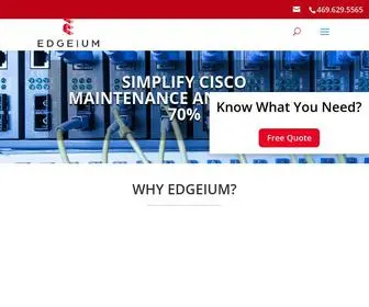 Edgeium.com(IT Hardware Supplier) Screenshot