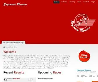 Edgemeadrunners.org.za(Edgemead Runners) Screenshot