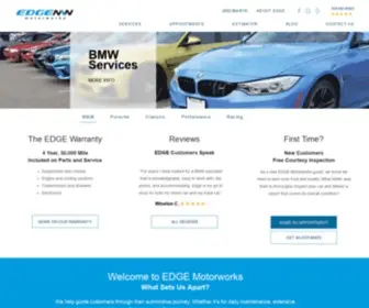 Edgemw.co(EDGE Motorworks) Screenshot
