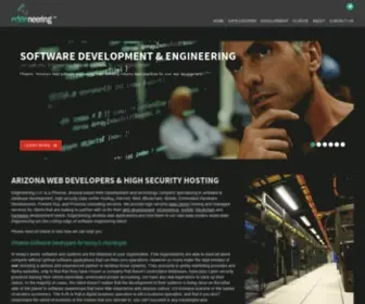 Edgeneering.com(Arizona Web Developers & High Security Hosting) Screenshot