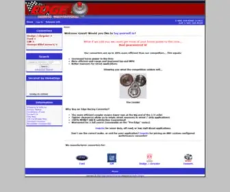 Edgeracingconverters.com(Edge Racing Converters) Screenshot