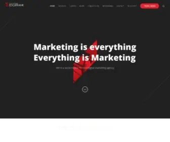 Edgerank.co.kr(1 Social Content Marketing Company) Screenshot