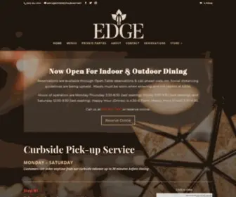 Edgerestaurant.net(Edge Restaurant) Screenshot