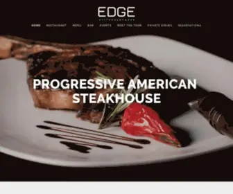 Edgerestaurantdenver.com(EDGE Restaurant & Bar) Screenshot