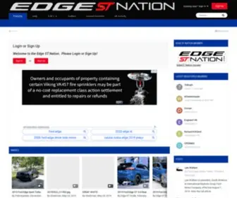 Edgestnation.com(Ford Edge ST Nation) Screenshot