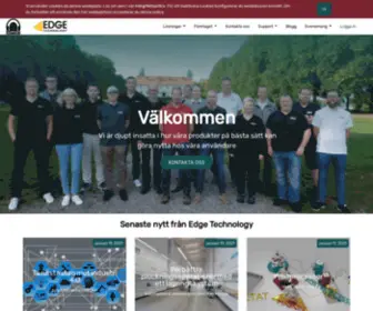 Edgetech.se(CAM-program och Lagerautomater) Screenshot