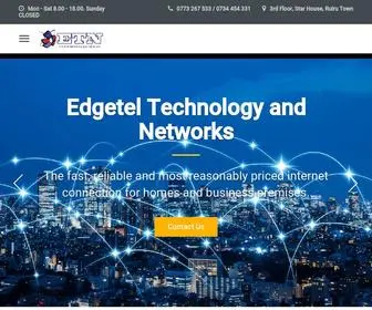 Edgetel.co.ke(Edgetel Technology Solutions) Screenshot