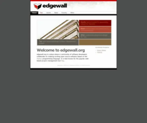 Edgewall.com(Edgewall Software) Screenshot