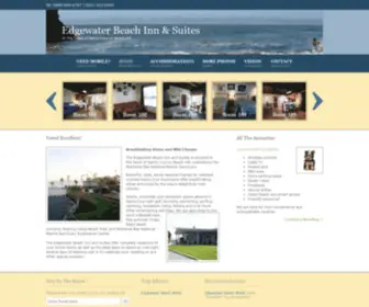 Edgewaterbeachmotel.com(Edgewater Beach Inn and Suites) Screenshot