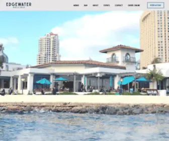 Edgewatergrill.com(The Edgewater) Screenshot