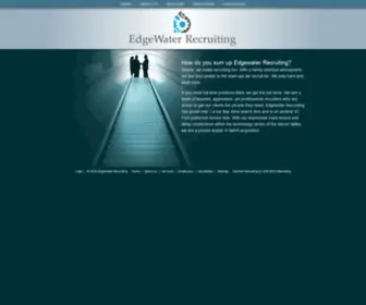 Edgewaterrecruiting.com(EdgeWater Recruiting) Screenshot