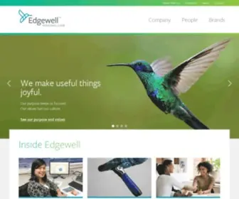 Edgewell.com(Edgewell Personal Care) Screenshot
