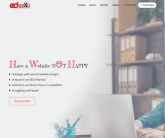 Edgexo.com(Website Designing and Software Development Company in London) Screenshot