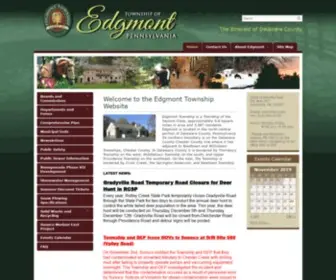 Edgmont.org(Edgmont Township) Screenshot