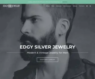 Edgyjewelry.com(Edgy Vintage Jewelry for Women and Men) Screenshot