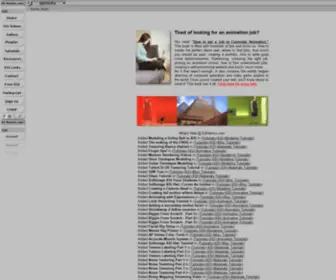 Edharriss.com(A collection of Eds Work and SOFTIMAGE) Screenshot