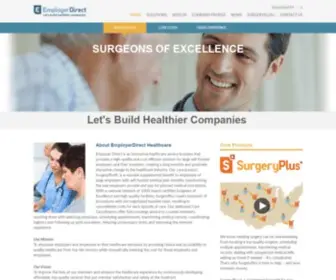 EDHC.com(EmployerDirect Healthcare) Screenshot