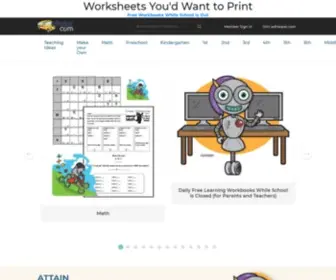 Edhelper.com(Free Worksheets and Math Printables You'd Actually Want to Print) Screenshot