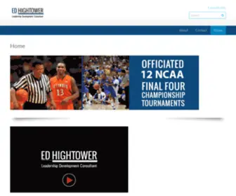 Edhightower.com(Leadership Development Consultant) Screenshot