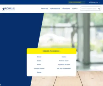 Edialux.nl(Duurzame oplossingen voor netelige huis) Screenshot