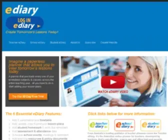 Ediaryschool.com.au(EDiary) Screenshot