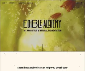 Ediblealchemy.co(Edible Alchemy) Screenshot