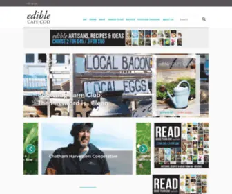 Ediblecapecod.com(Home Cape Cod) Screenshot