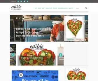 Ediblecolumbus.com(Home Edible Columbus) Screenshot