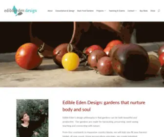 Edibleeden.com.au(Edible Eden Design) Screenshot