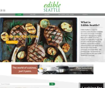 Edibleseattle.com(Edible Seattle) Screenshot