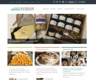 Ediblesouthshore.com(Edible southeastern massachusetts) Screenshot