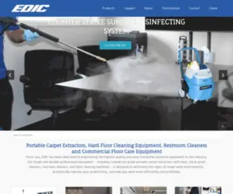 Edic-USA.com(Carpet Extractors) Screenshot