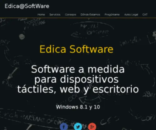 Edica-Soft.com(Software a medida Barcelona) Screenshot
