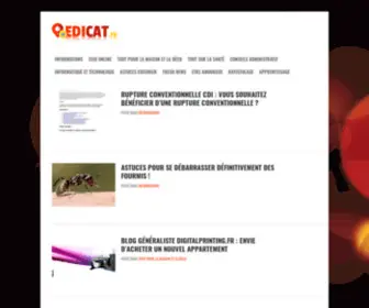 Edicat.fr(Edicat) Screenshot