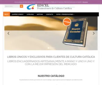Edicel.com(Promociones de cultura católica) Screenshot
