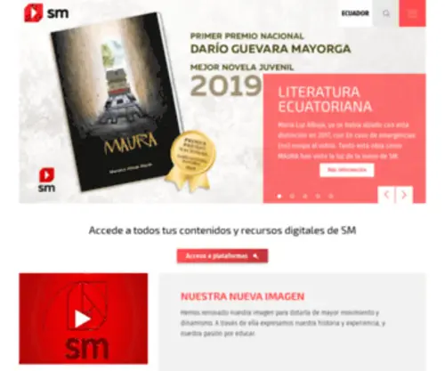 Ediciones-SM.com.ec(Ediciones SM) Screenshot