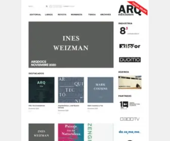 Edicionesarq.cl(Ediciones ARQ) Screenshot