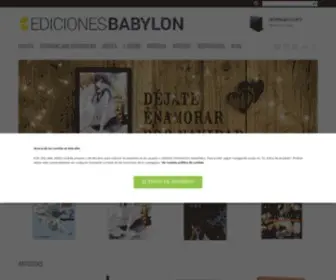 Edicionesbabylon.es(Ediciones Babylon) Screenshot